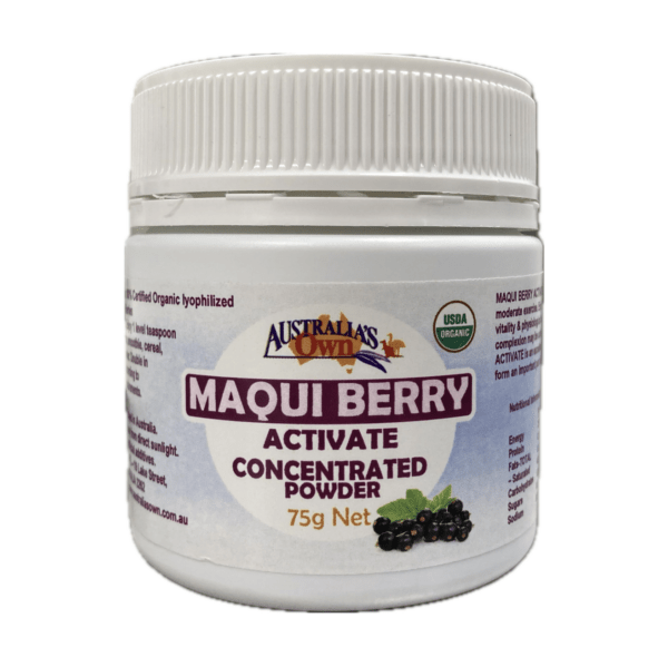 Australias Own Maqui Berry Activate Concentrated Powder 75g