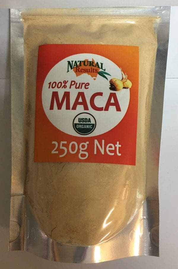 Natural Results Maca Powder - Certified Organic - 250g
